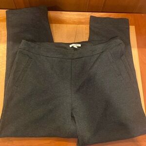 Emma & Olive dark gray soft stretchy pants.